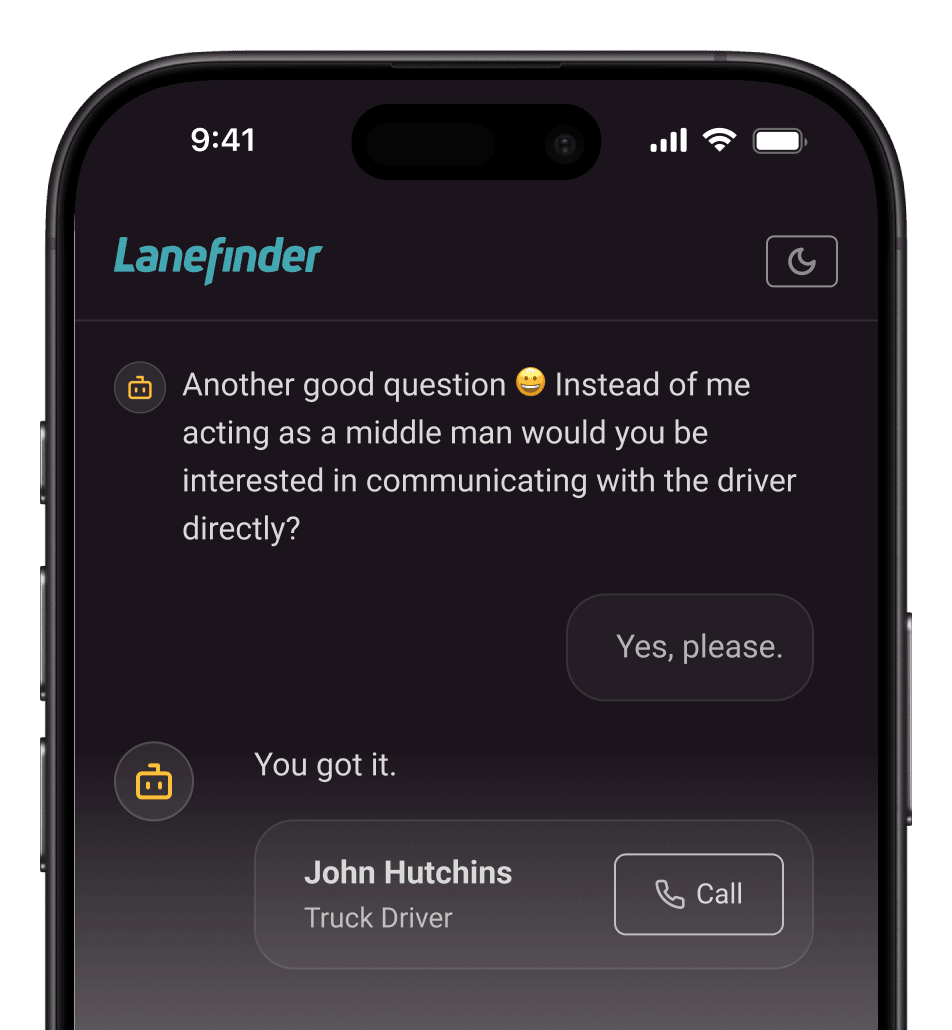Example image for section Driver-to-Driver Insights